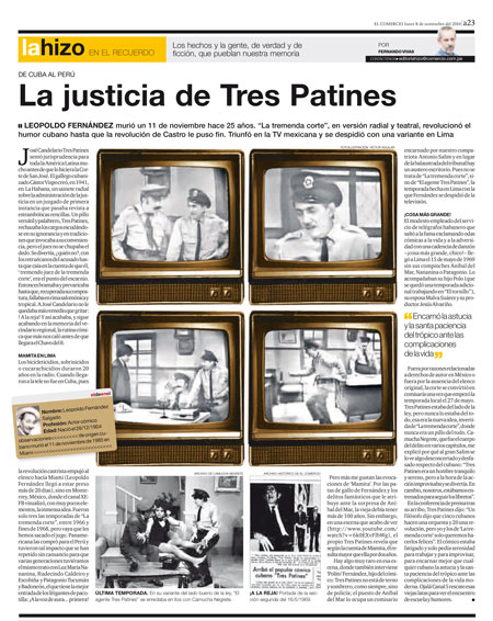 La Justicia de Tres Patines